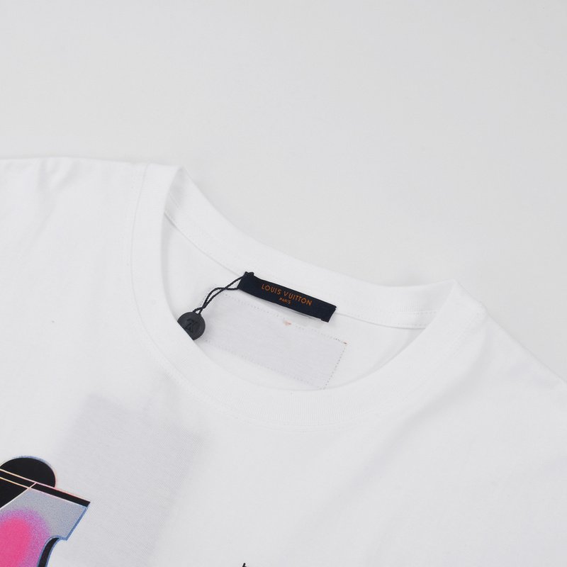 Футболка Louis Vuitton Comening Land Ban Thing "White" фото № 4