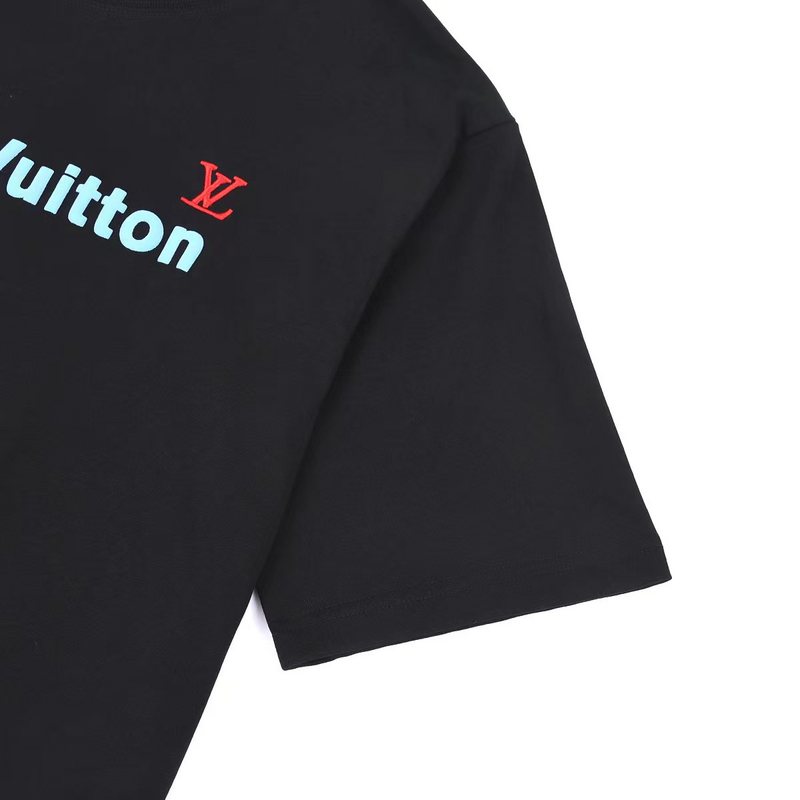 Футболка Louis Vuitton Very Small Logo "Black" фото № 2