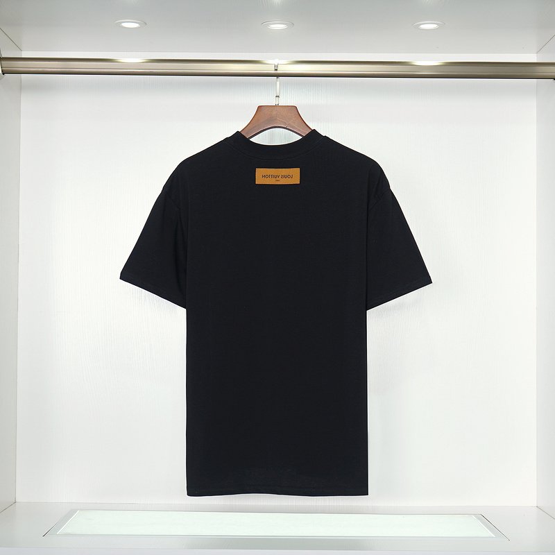 Футболка Louis Vuitton Bright-Unusual Suitcase "Black" фото № 3