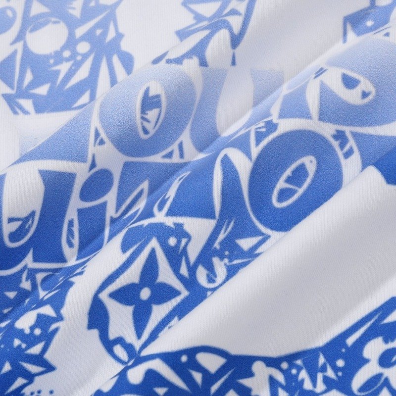 Футболка Louis Vuitton With Shades Of Blue "White" фото № 7