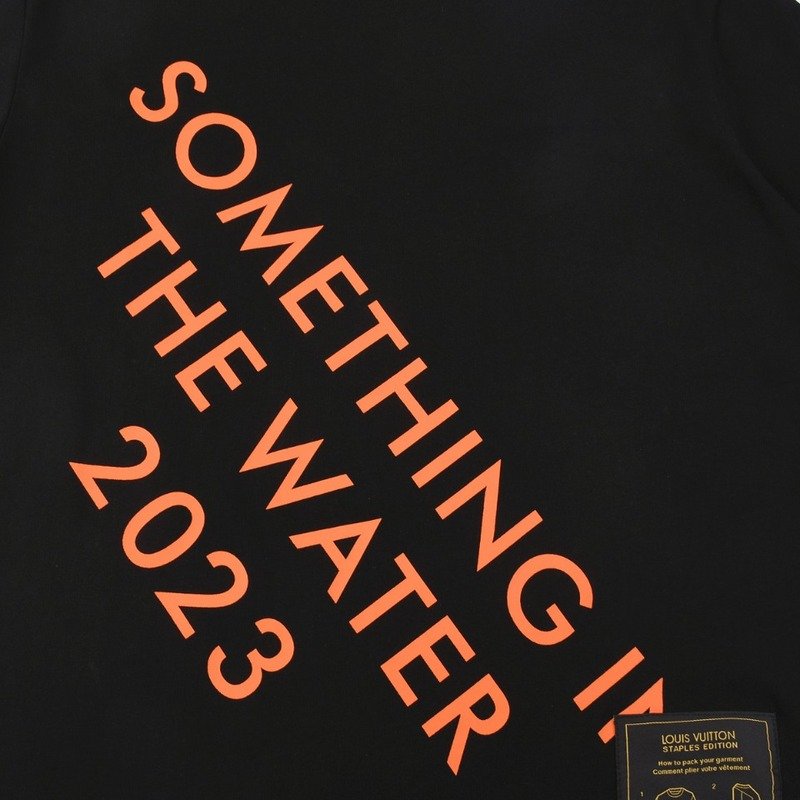 Футболка Louis Vuitton Something In The Water "Black" фото № 4