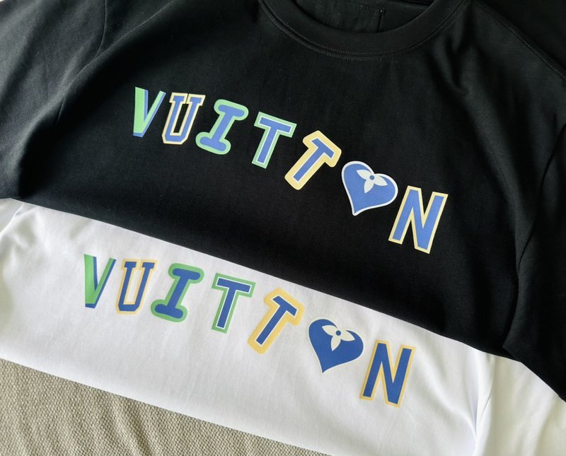 Футболка Louis Vuitton Made With Love "Black" фото № 3