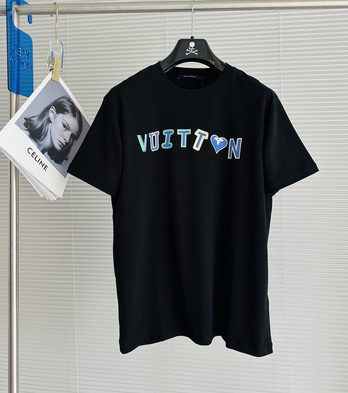 Футболка Louis Vuitton Made With Love "Black" фото № 4