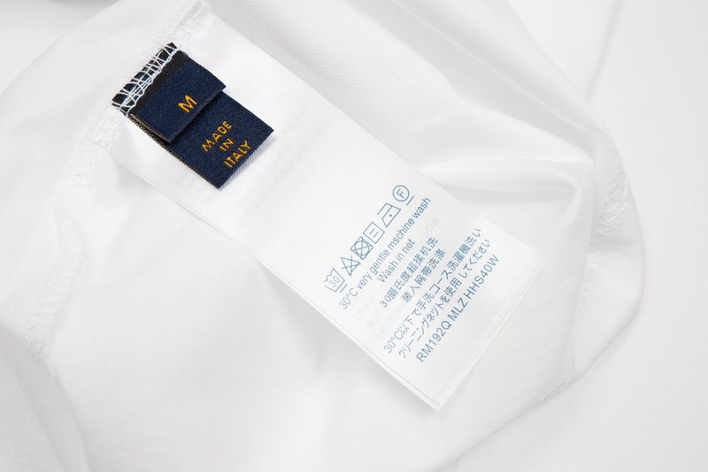 Футболка Louis Vuitton Fabric Patch With Logo "White" фото № 7