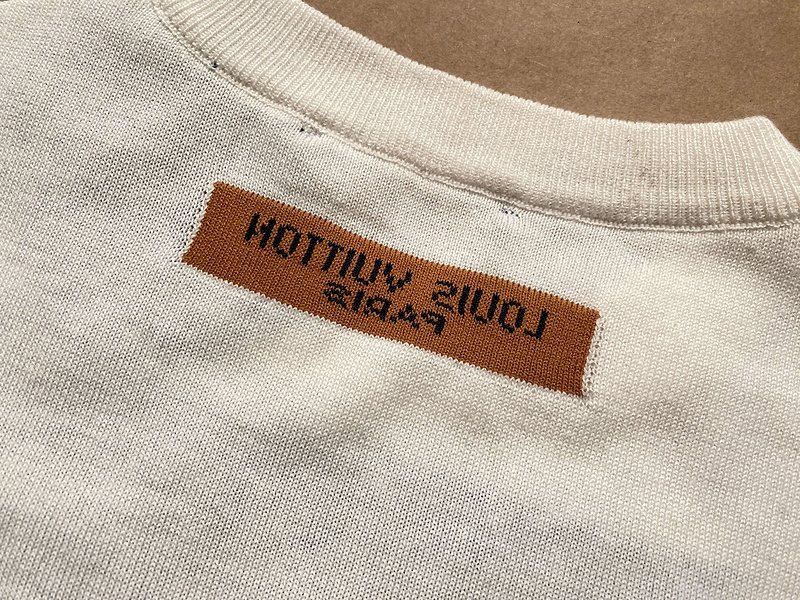 Футболка Louis Vuitton Green Paper Airplane "White" фото № 8