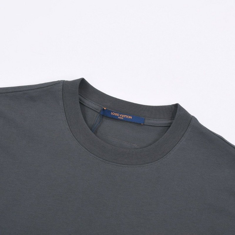 Футболка Louis Vuitton With Hanging People On The Logo "Gray" фото № 7