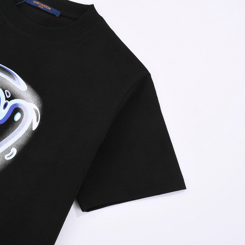Футболка Louis Vuitton Bubble "Black" фото № 4