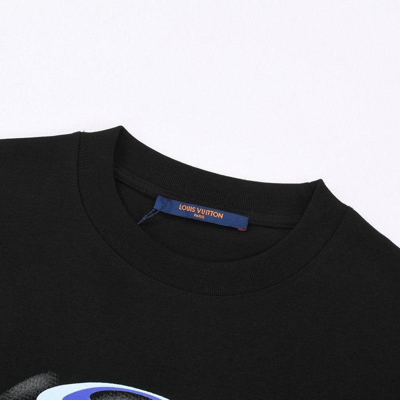 Футболка Louis Vuitton Bubble "Black" фото № 5
