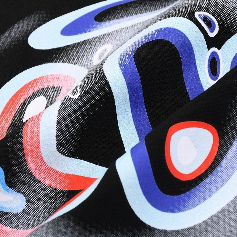 Футболка Louis Vuitton Bubble "Black" фото № 7