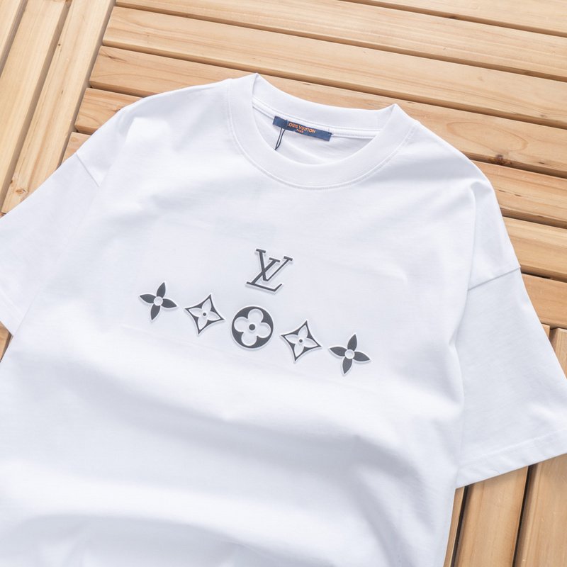 Футболка Louis Vuitton Front Logo And Symbols "White" фото № 8