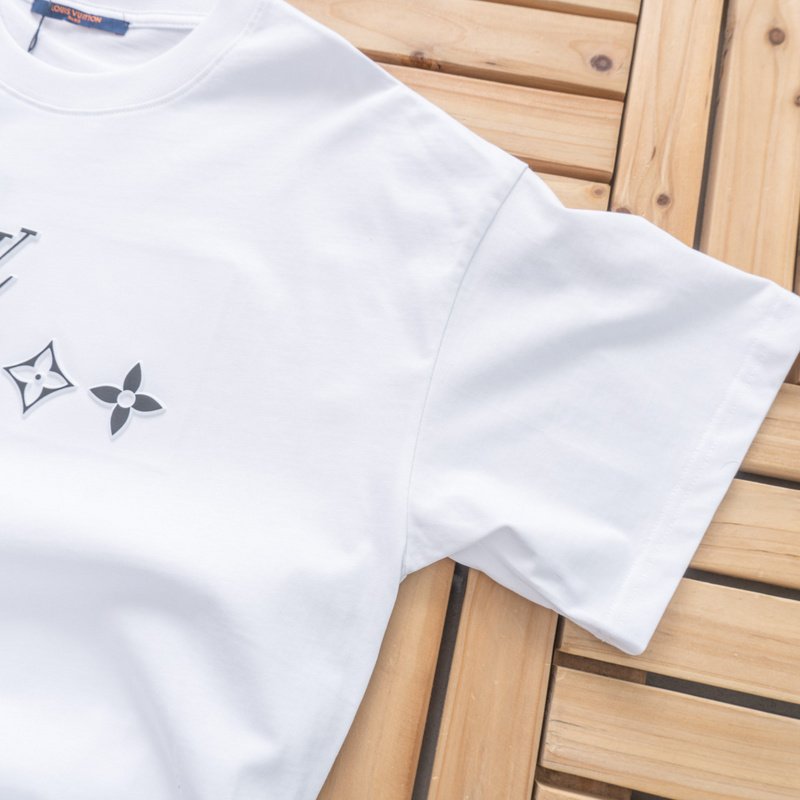 Футболка Louis Vuitton Front Logo And Symbols "White" фото № 5