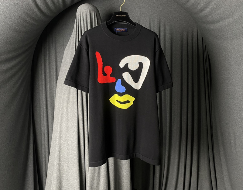 Футболка Louis Vuitton Looking "Black" фото № 6