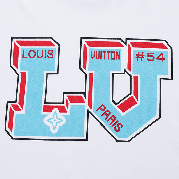 Футболка Louis Vuitton Brand Abbreviation "White" фото № 3