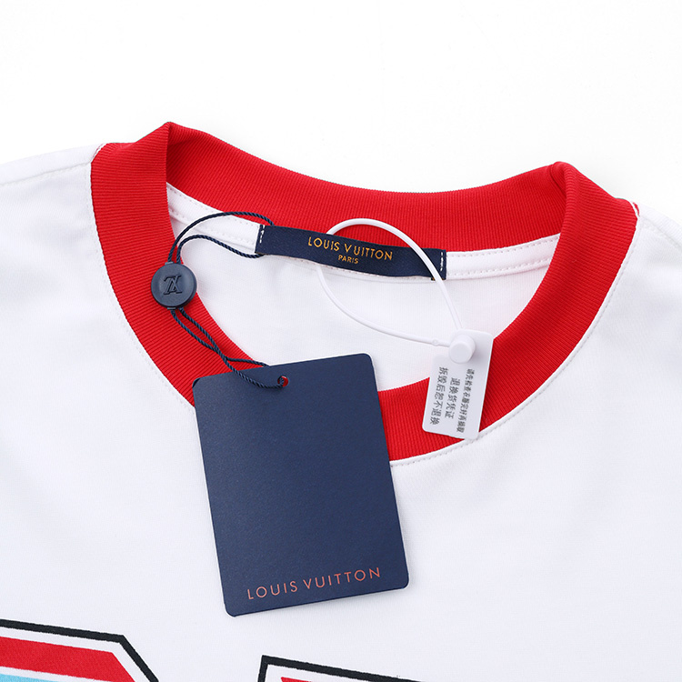 Футболка Louis Vuitton Brand Abbreviation "White" фото № 4