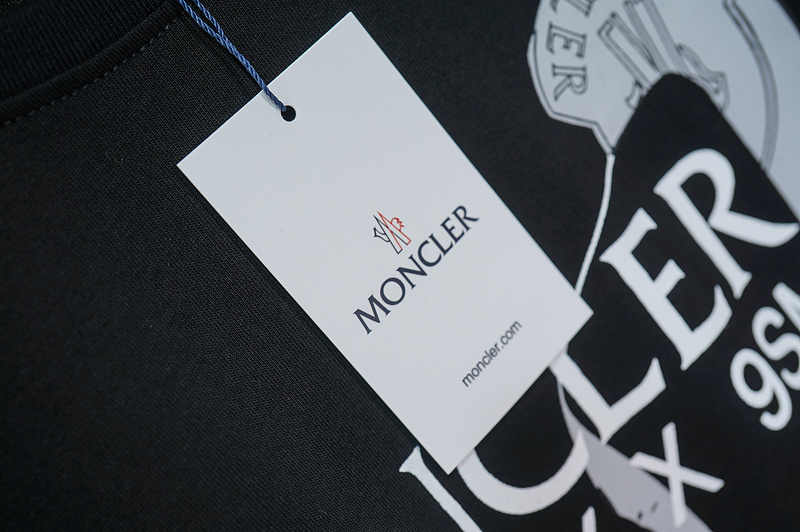 Футболка Moncler With Print "Black" фото № 2