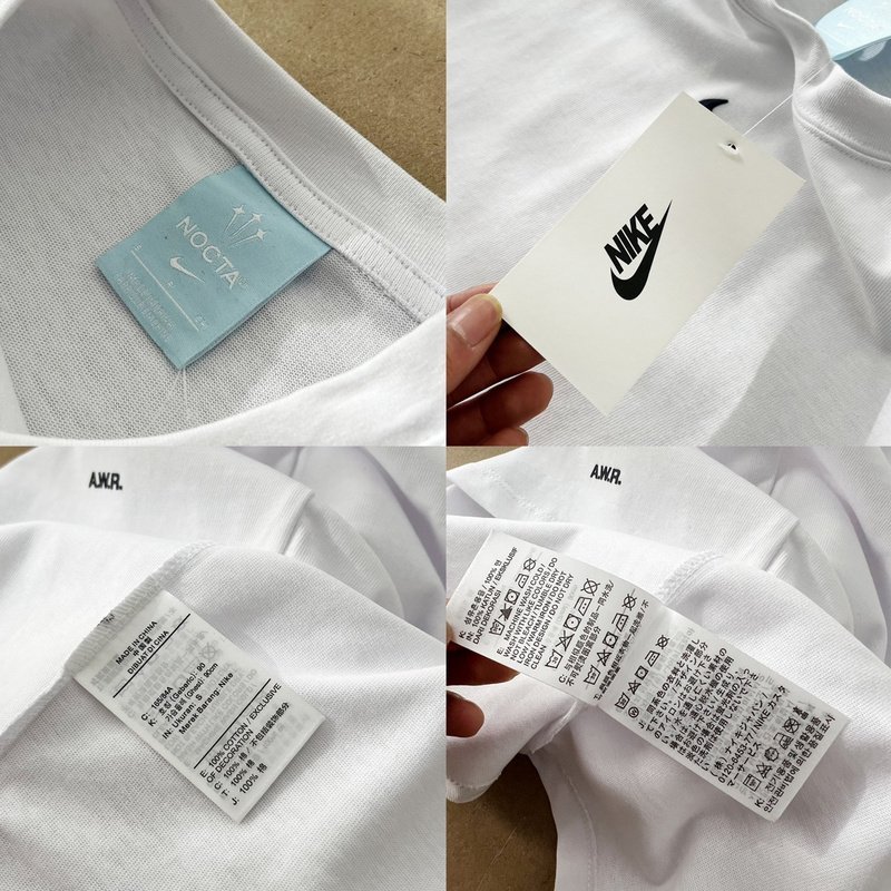 Футболка Nike X Nocta With Logo "White" фото № 4