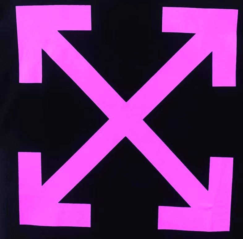 Футболка Off White Angels "Black" фото № 2