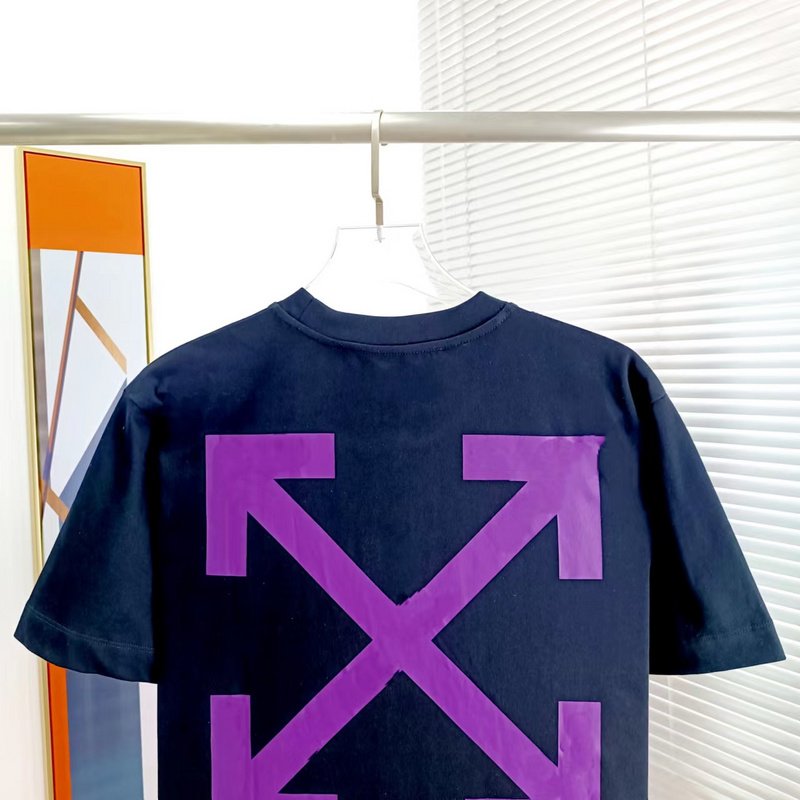 Футболка Off White Angels "Black" фото № 4