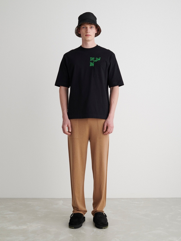 Футболка Off-White Stencil "Black" фото № 2