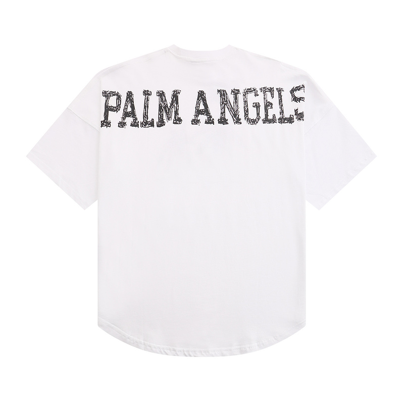 Футболка Palm Angels Island View "White" фото № 9