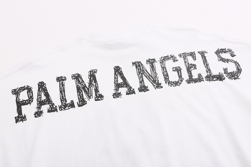 Футболка Palm Angels Island View "White" фото № 8