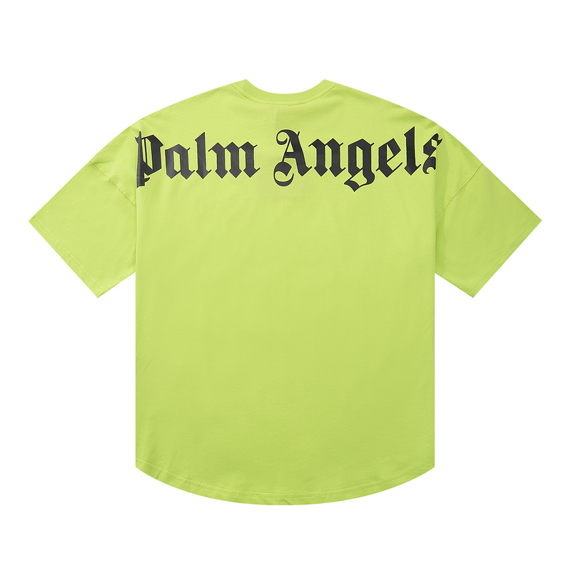 Футболка Palm Angels With The Brand Name "Green" фото № 2