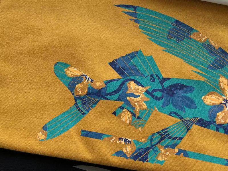 Футболка Patagonia Fish With Trident Back Print "Yellow" фото № 4