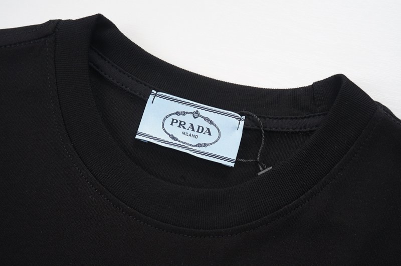 Футболка Prada With An Icon "Black" фото № 4