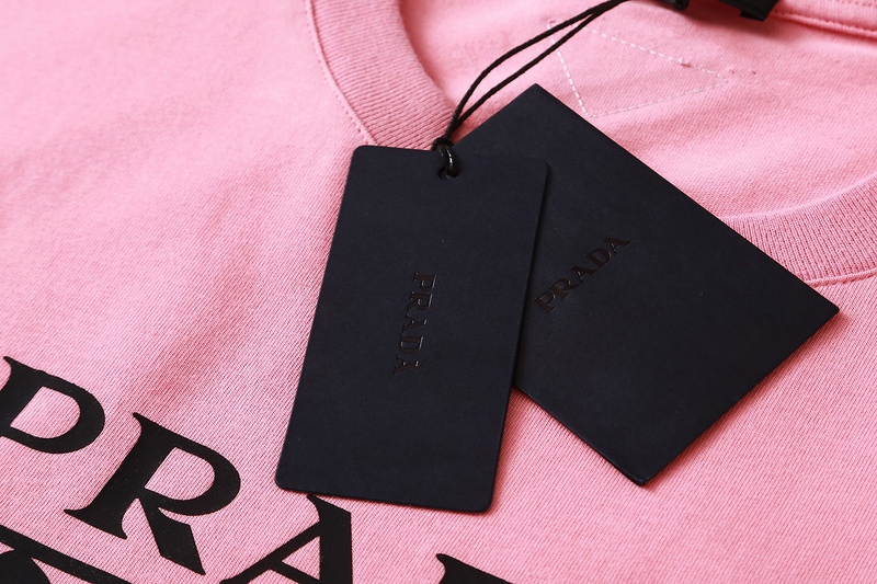 Футболка Prada Tiger Visibility "Pink" фото № 2