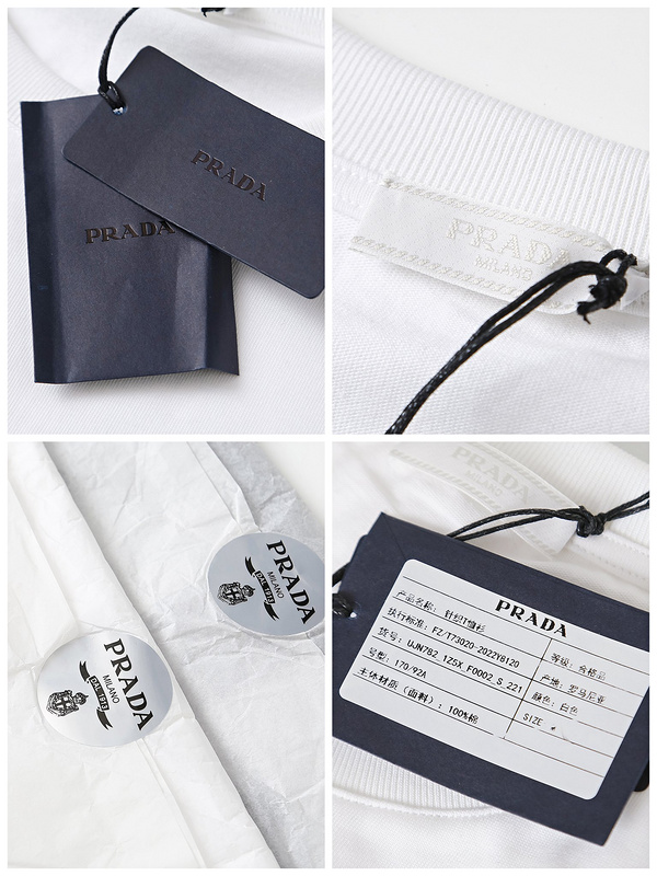 Футболка Prada Logo Made Of Beads "Black" фото № 2