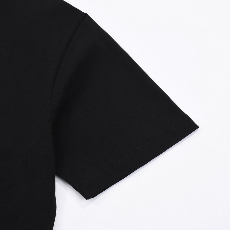 Футболка Prada With Logo Filled With Water "Black" фото № 3