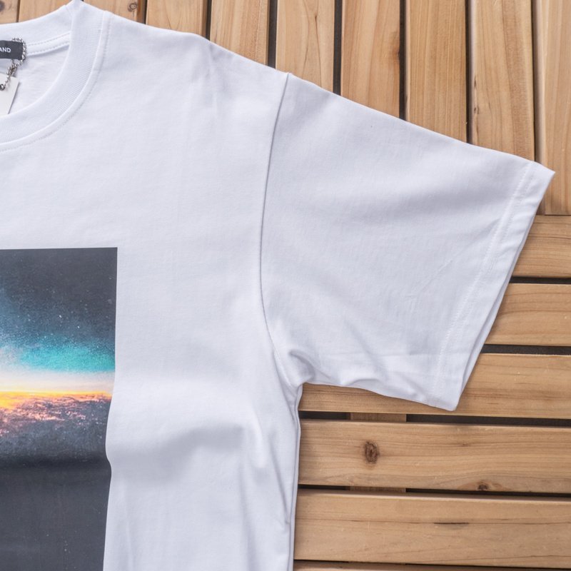 Футболка Purple Brand Shine View "White" фото № 4