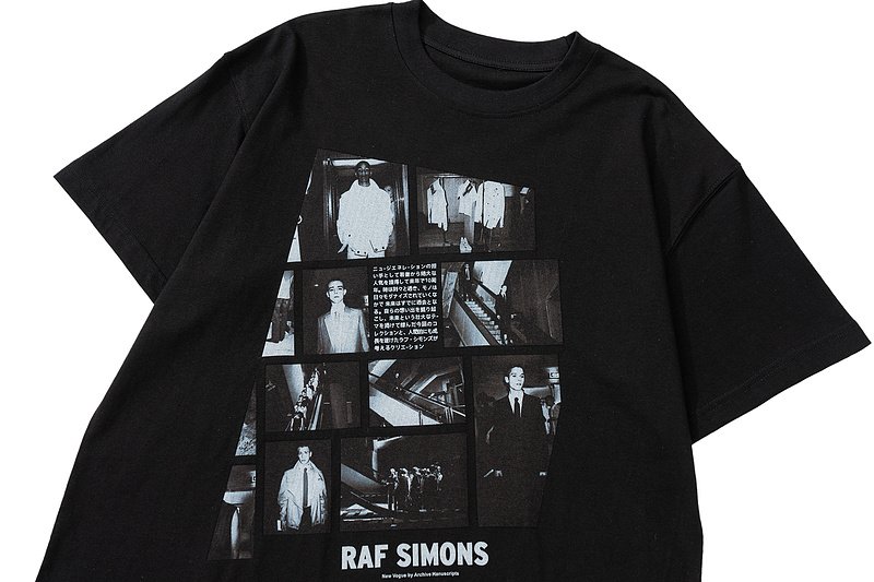 Футболка Raf Simons Archive "Black" фото № 4