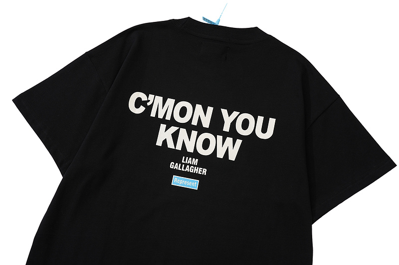 Футболка Represent Liam Gallagher Print "Black" фото № 3