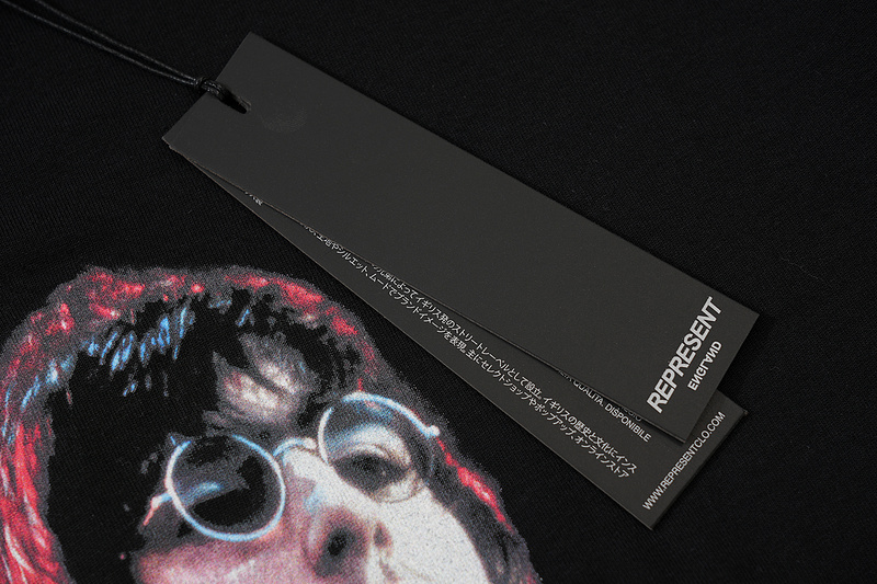 Футболка Represent Liam Gallagher Print "Black" фото № 5