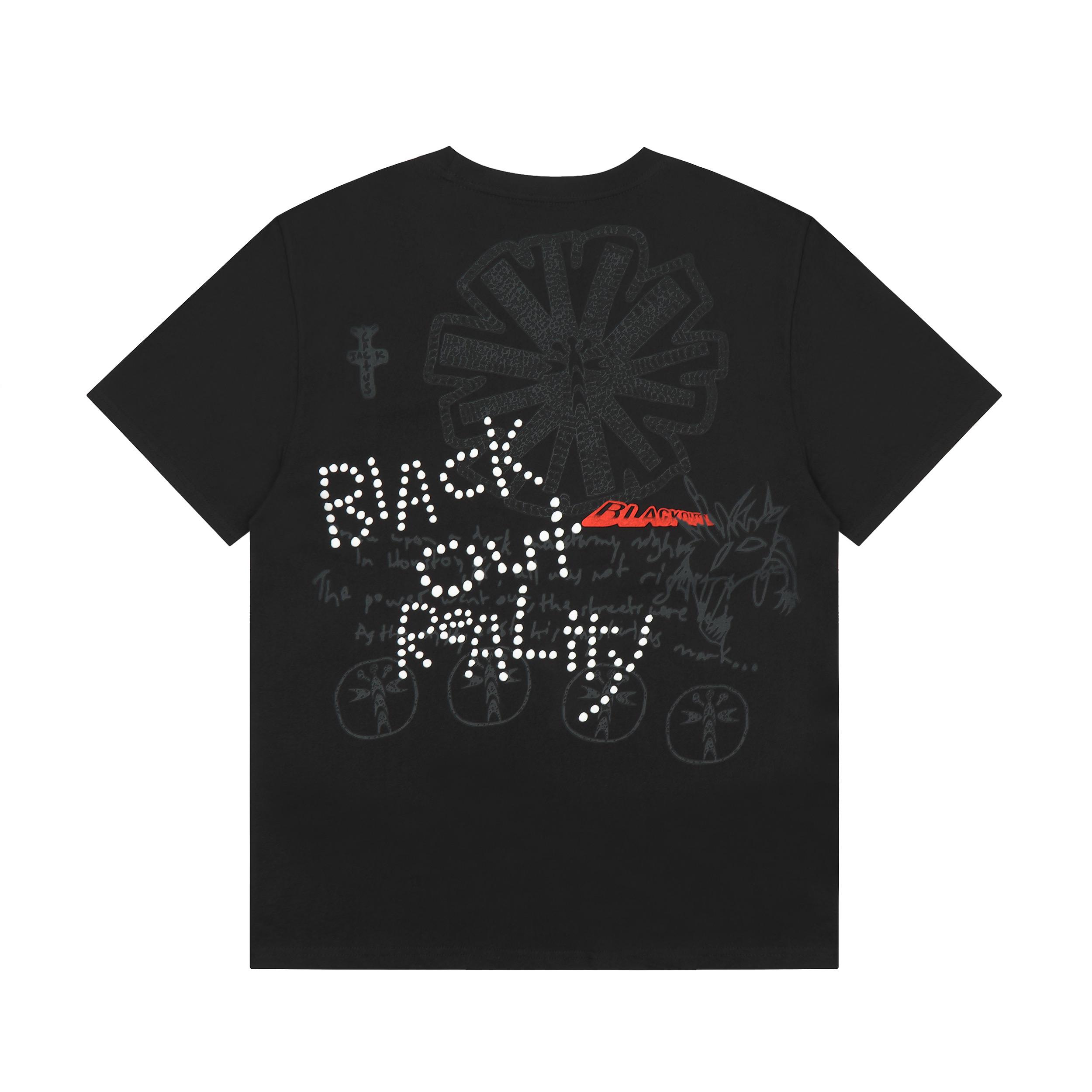 Футболка Revenge Rhinestones "Black" фото № 2