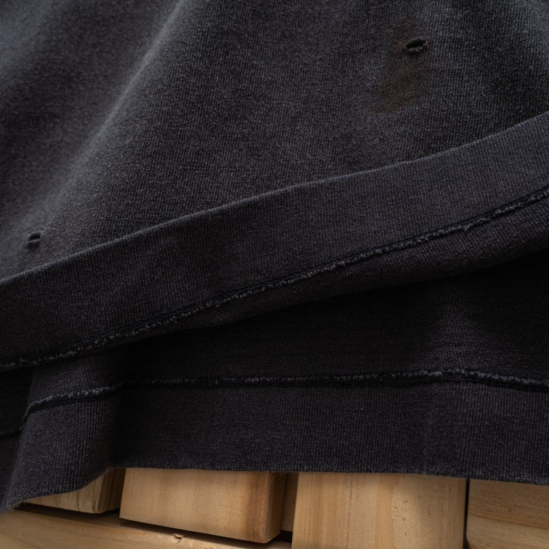 Футболка Saint Michael With Print - Angel Of Death "Gray/Black" фото № 7