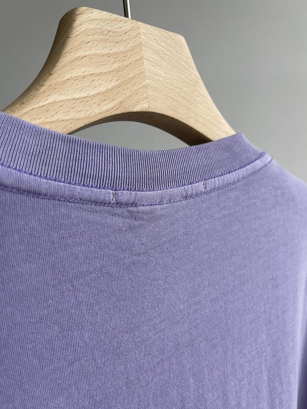 Футболка Stone Island Without Inscriptions But With Patch "Lilac" фото № 7