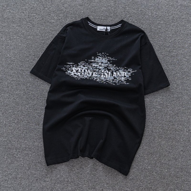 Футболка Stone Island Ripple "Black" фото № 2