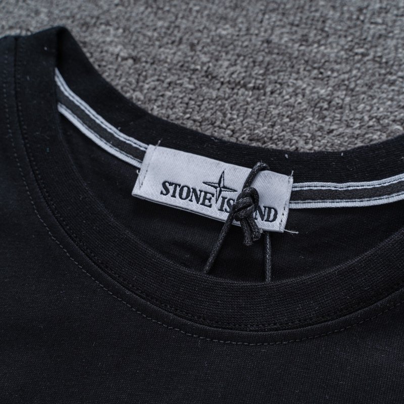 Футболка Stone Island Ripple "Black" фото № 3