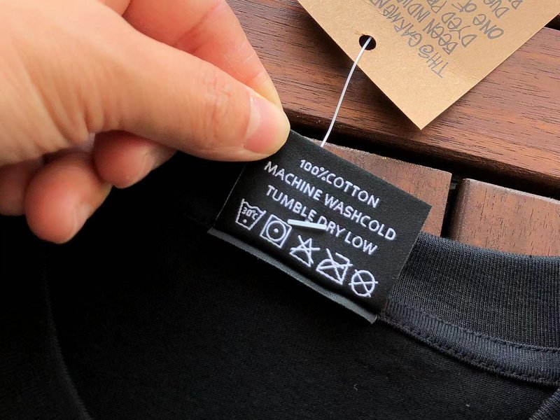 Футболка Stussy Four Colorful Front Inscription "Black" фото № 7