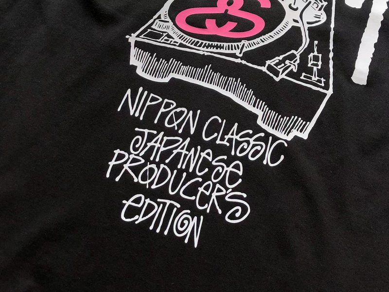 Футболка Stussy Gramophone With Colorful Letters "Black" фото № 6