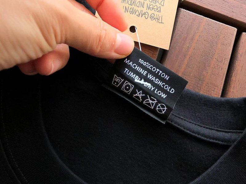 Футболка Stussy Gramophone With Colorful Letters "Black" фото № 3