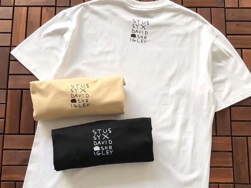 Футболка Stussy Man Without Head "White" фото № 2