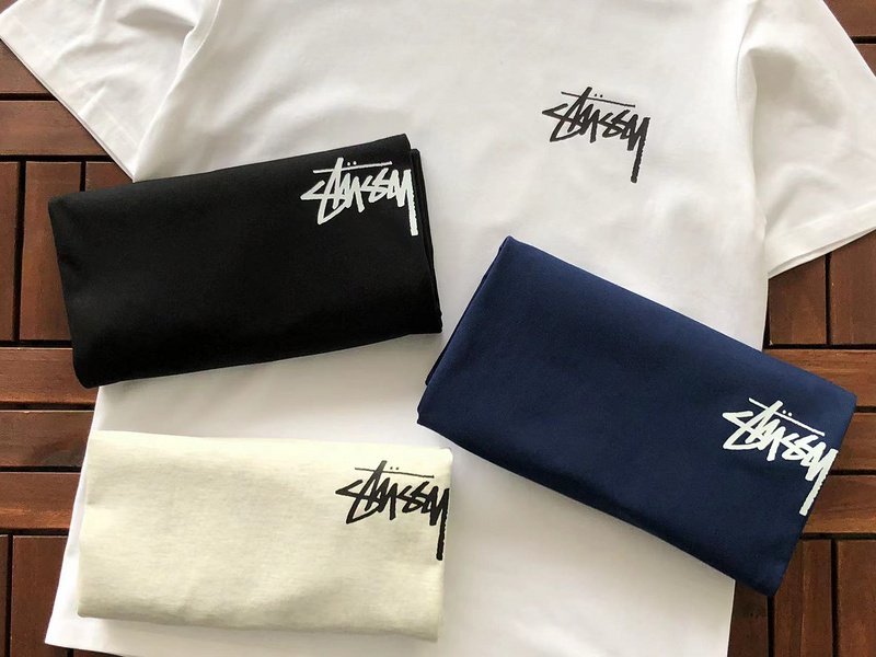 Футболка Stussy Playing Card Suits "White" фото № 3
