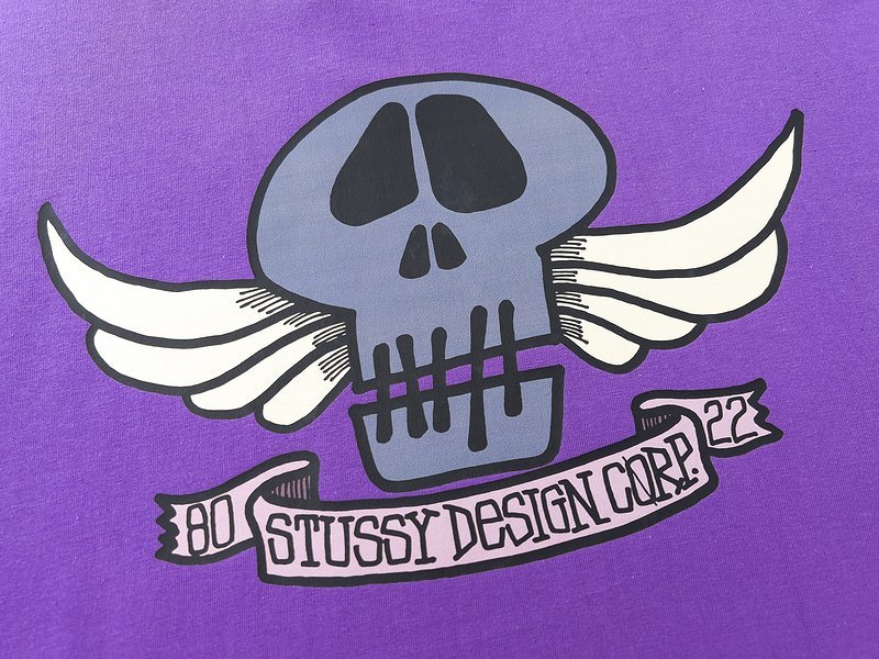 Футболка Stussy Design Corp 22 "Violet" фото № 3