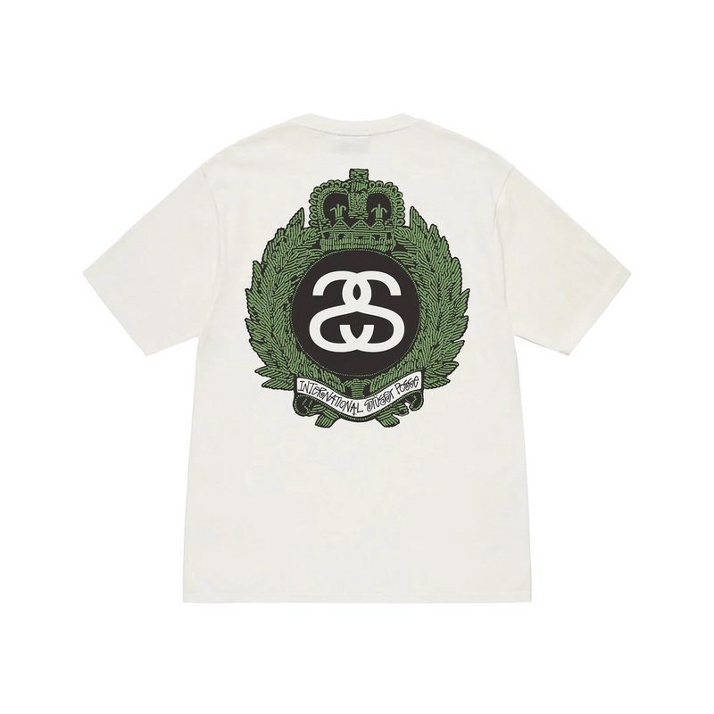 Футболка Stussy Coniferous Coat Of Arms "White" фото № 4