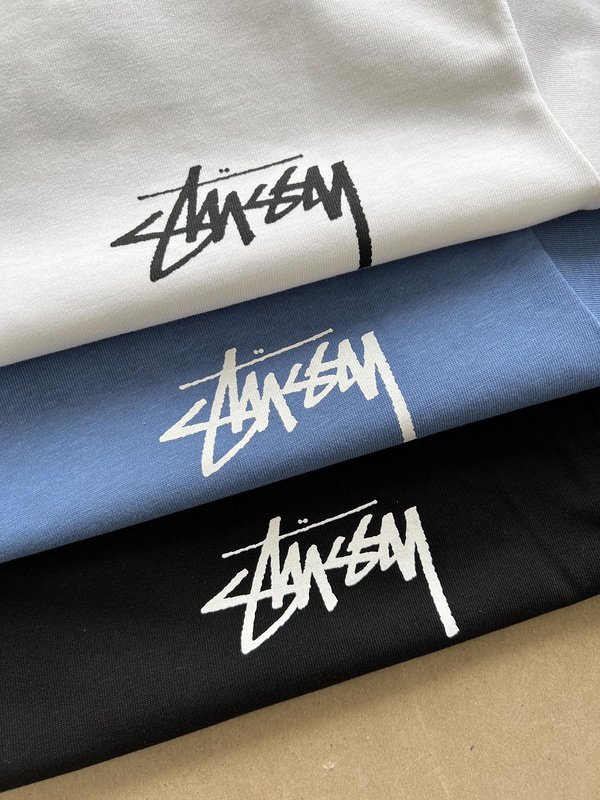 Футболка Stussy Flower Picture "Blue" фото № 3