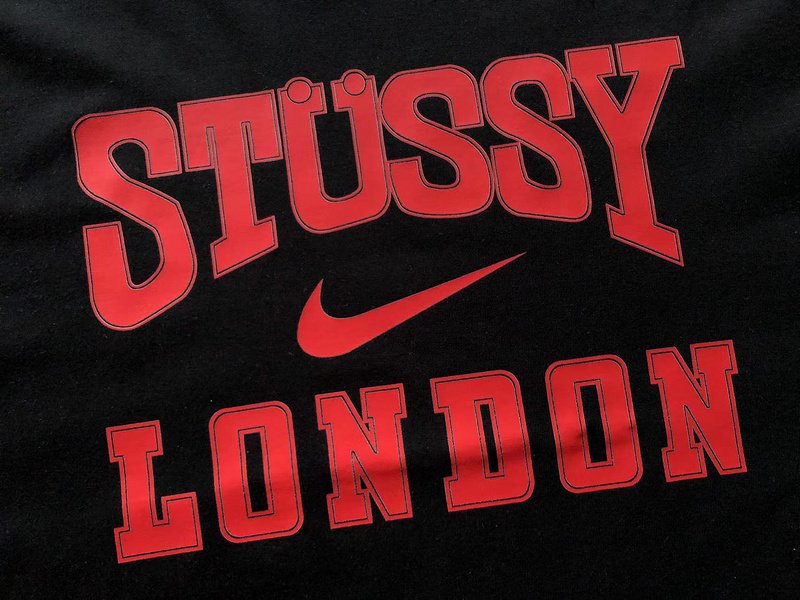 Футболка Stussy City Name Lettering Front "Black" фото № 5
