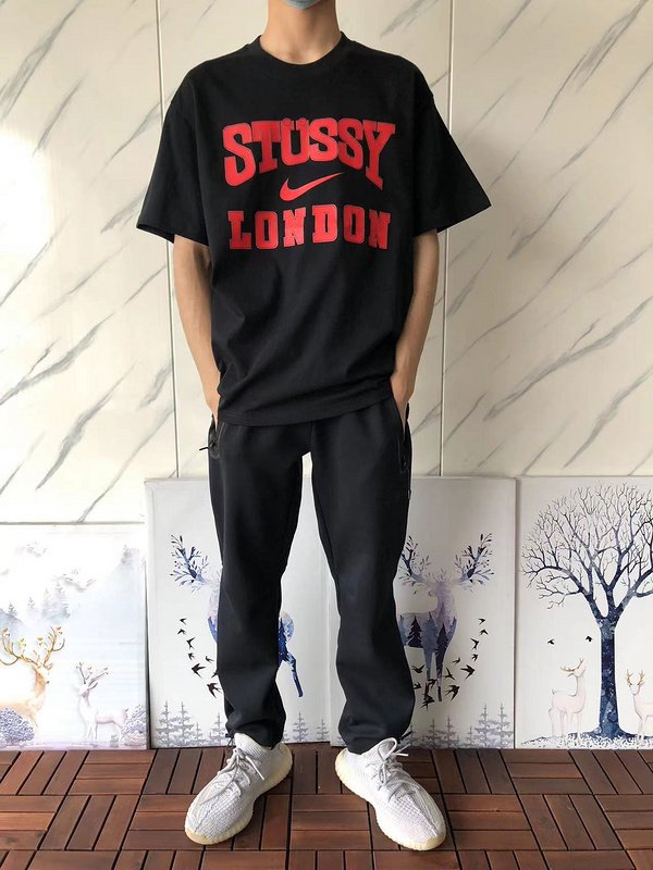 Футболка Stussy City Name Lettering Front "Black" фото № 9